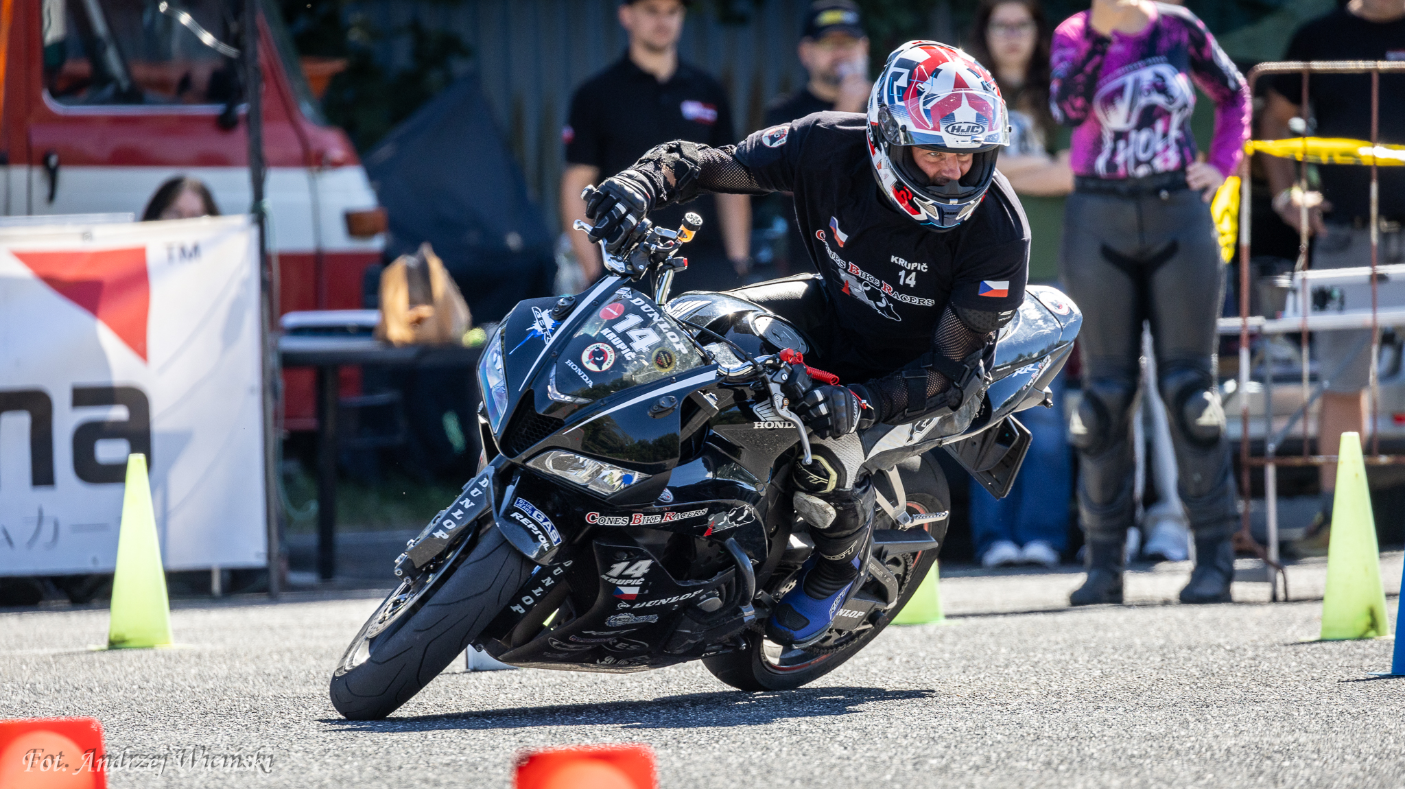 Krupič na Motogymkhana CZ v Liberci